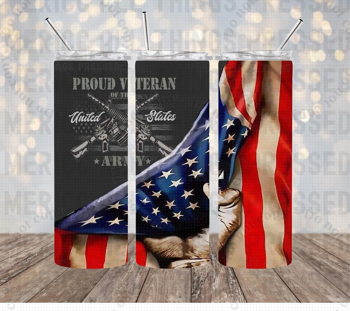 USA Army Vet Tumbler