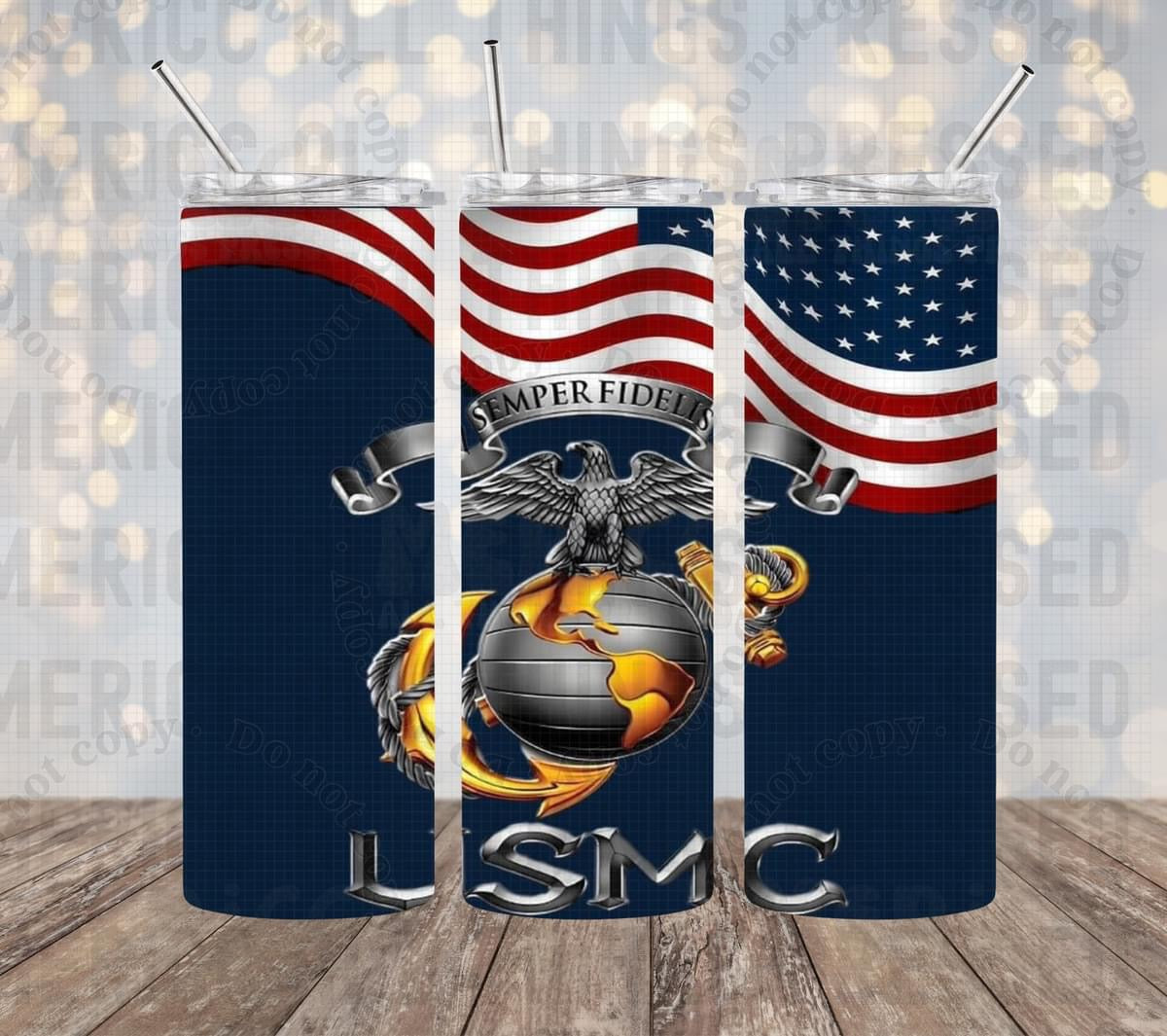 US Marine Corps Tumbler