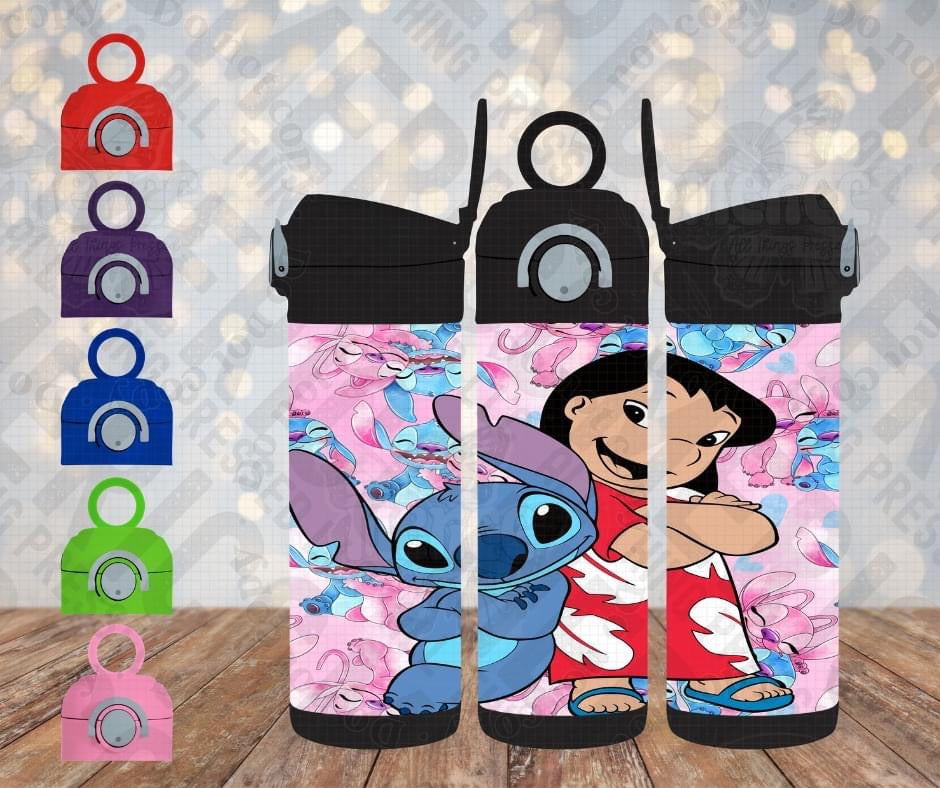 12oz Lo, Sttch, & Angel Pink Cup 0109