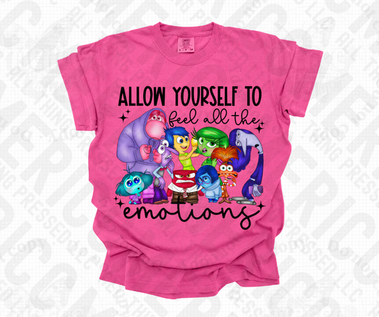 Allow Yourself to Feel all the Emotions Tee