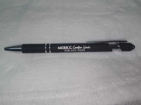 Pens - Laser Engraved BLACK
