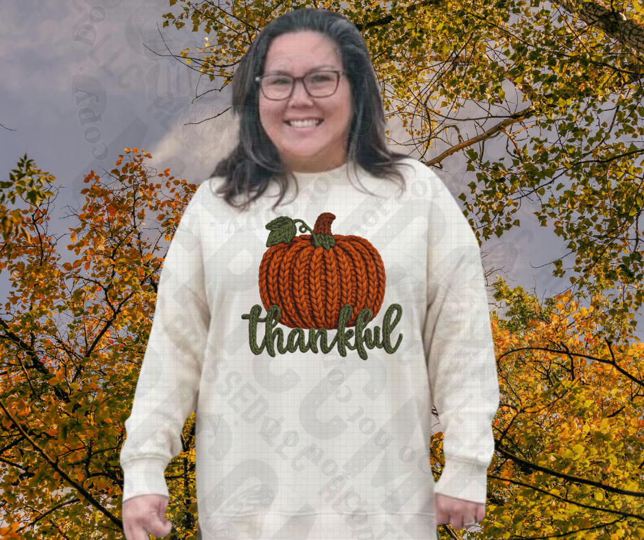 Thankful pumpkin