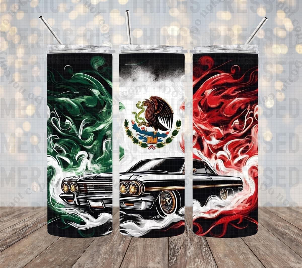 🇲🇽 Mexico Lowrider Tumbler