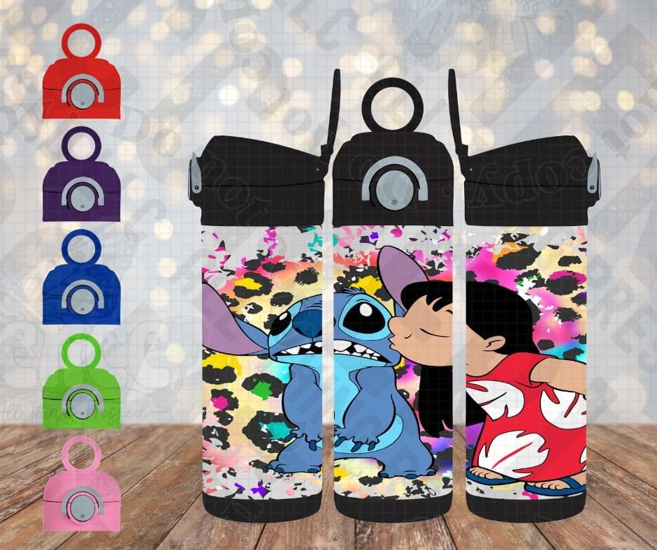 12oz Lo and Sttch Leopard Cup 0108