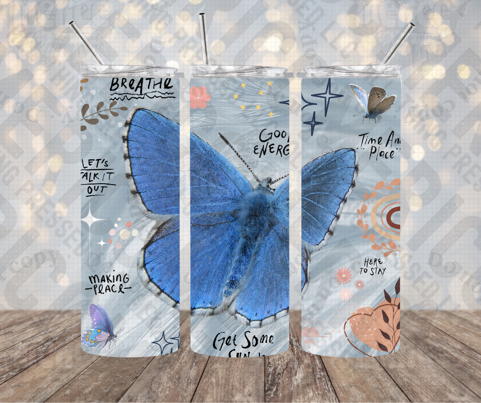 20oz | 30oz Breathe Good Energy Tumbler 0087