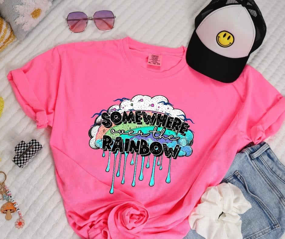 Somewhere Over The Rainbow 🌈 Tee