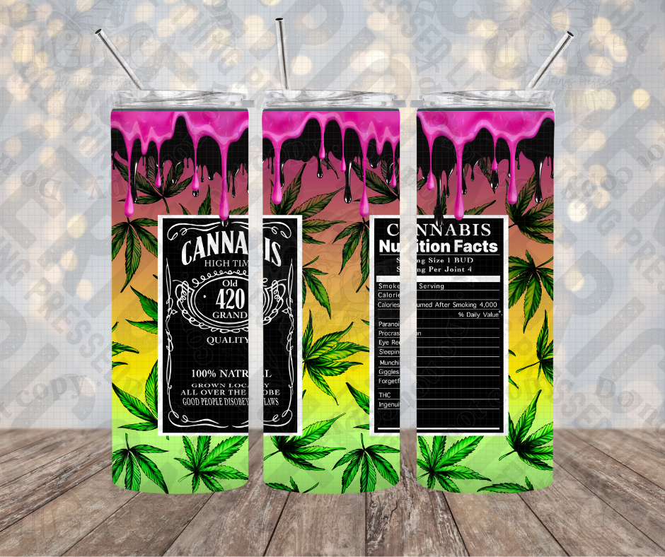 20oz | 30oz Cannabis 420 Tumbler đ 0075