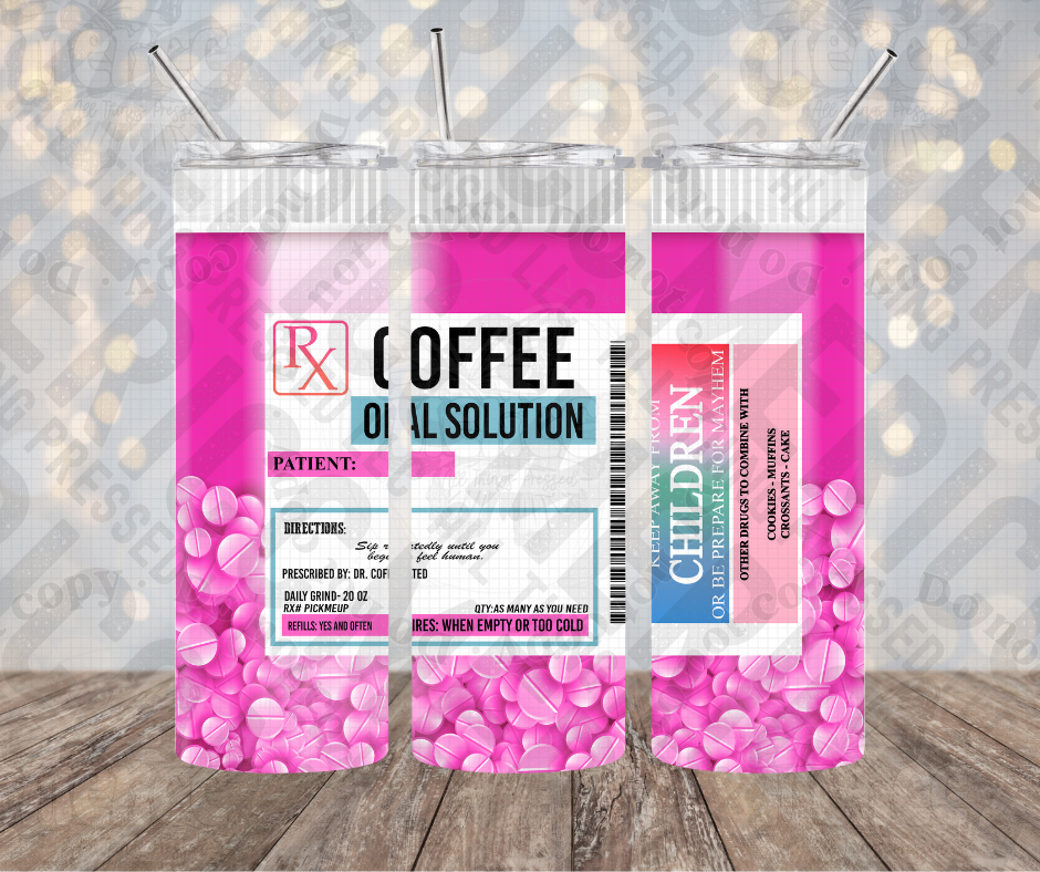 20oz | 30oz Coffee Oral Solution Tumbler 0073