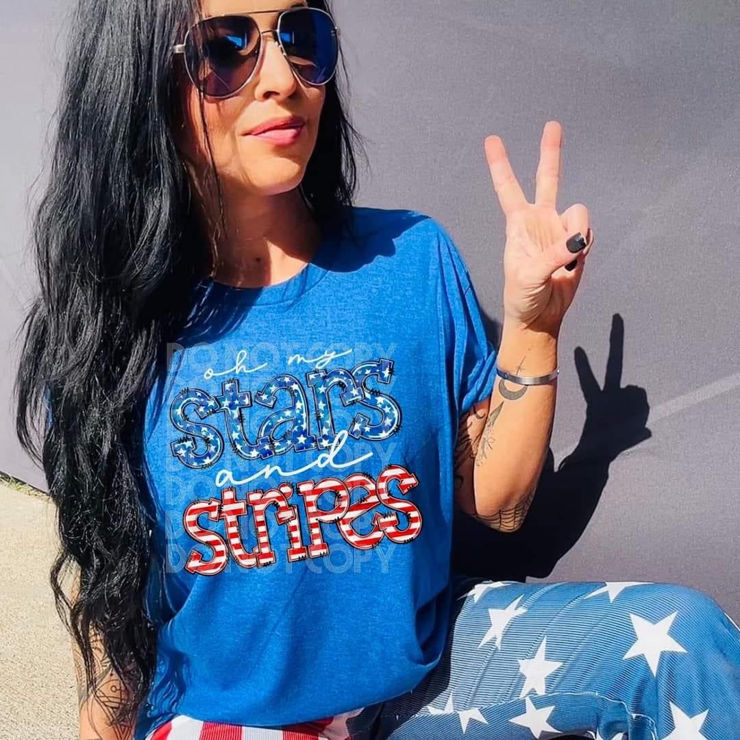 Oh My Stars and Stripes 🇺🇸 Tee