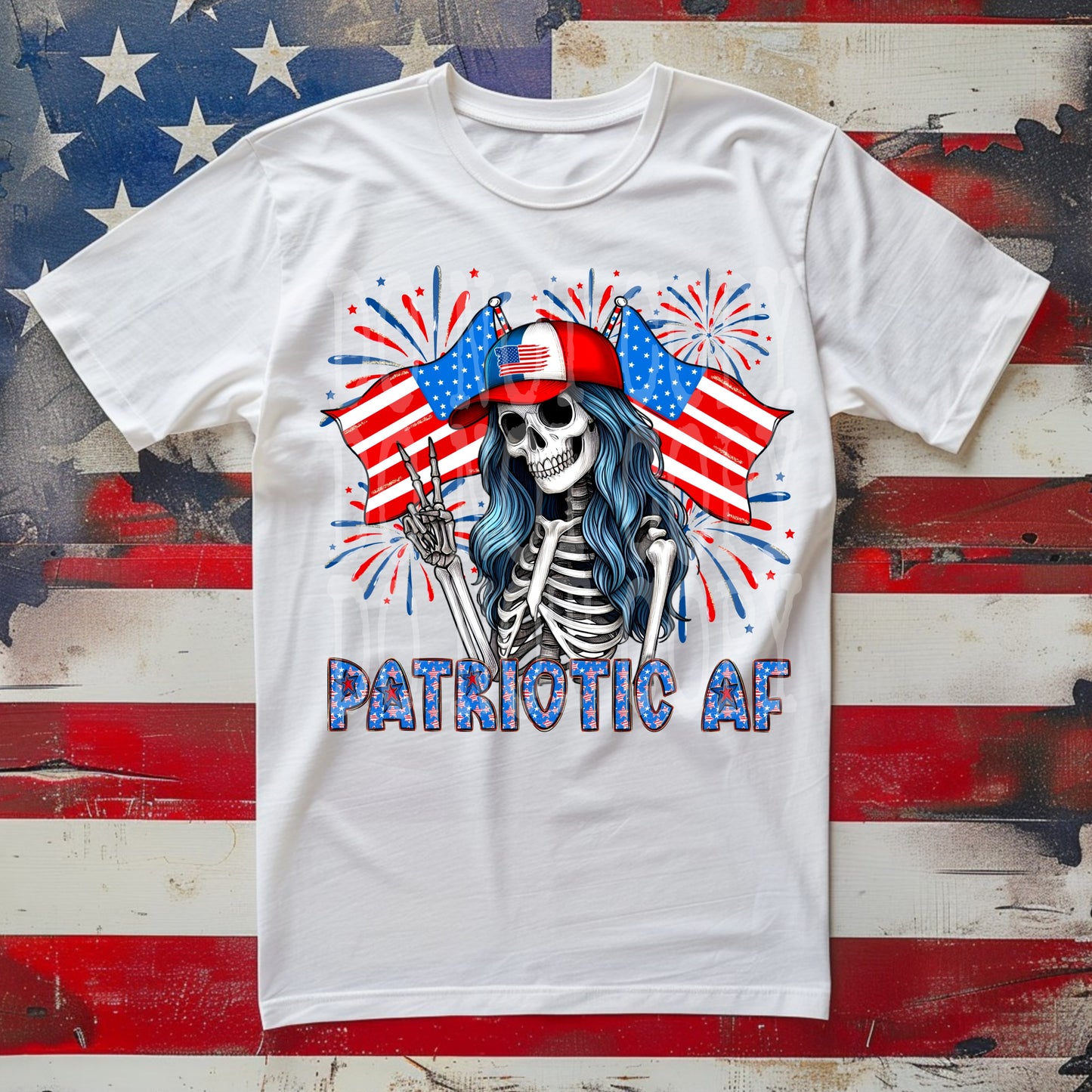 Patriotic AF Tee