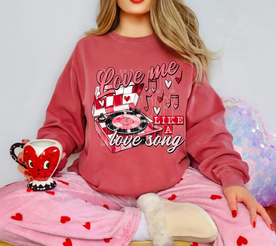 Love Me Like A Love Song Tee