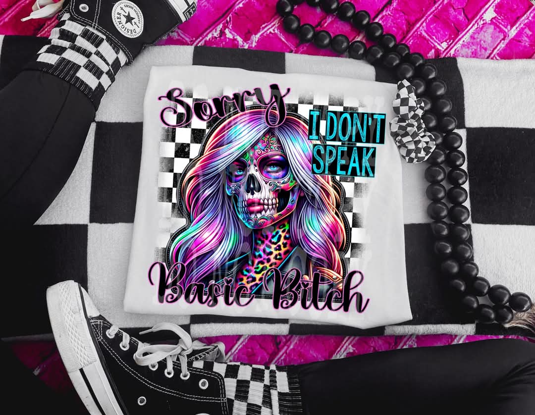 I Don't Speak Basic B Tee