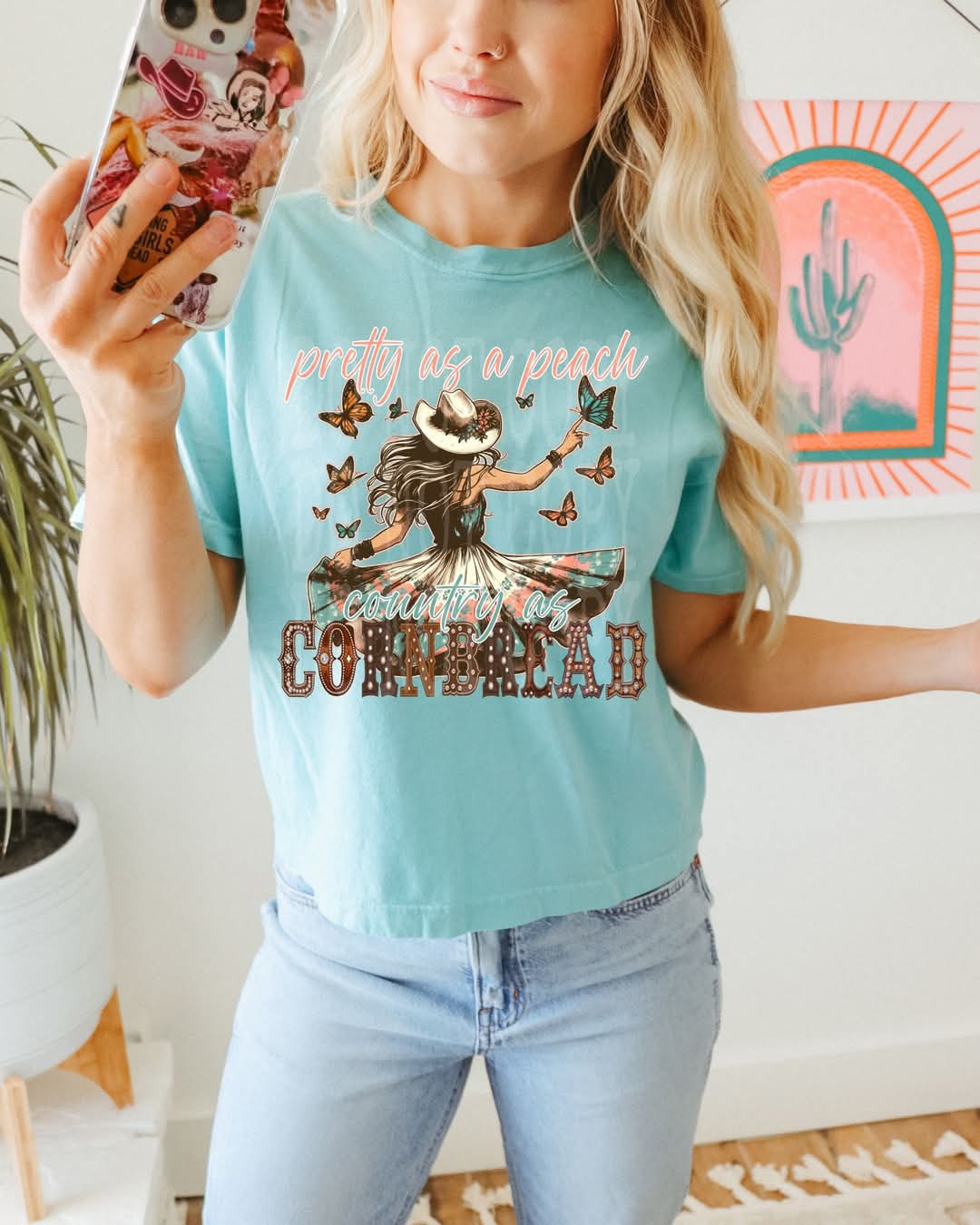 Pretty As A Peach Tee