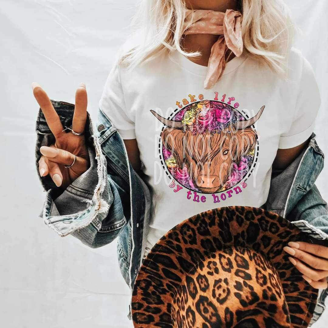 Take Life By The Horns | Longhair Cow