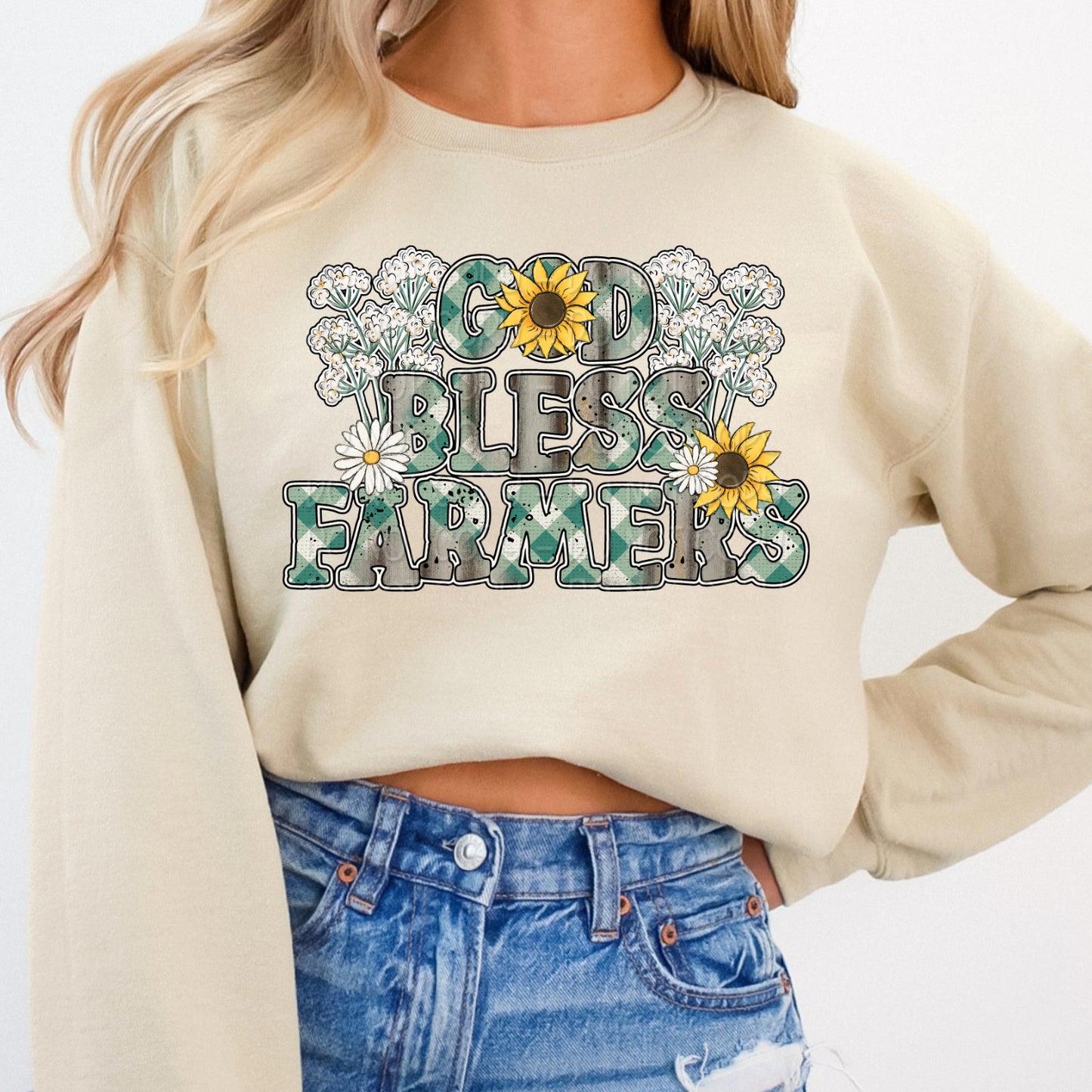 God Bless Farmers Tee