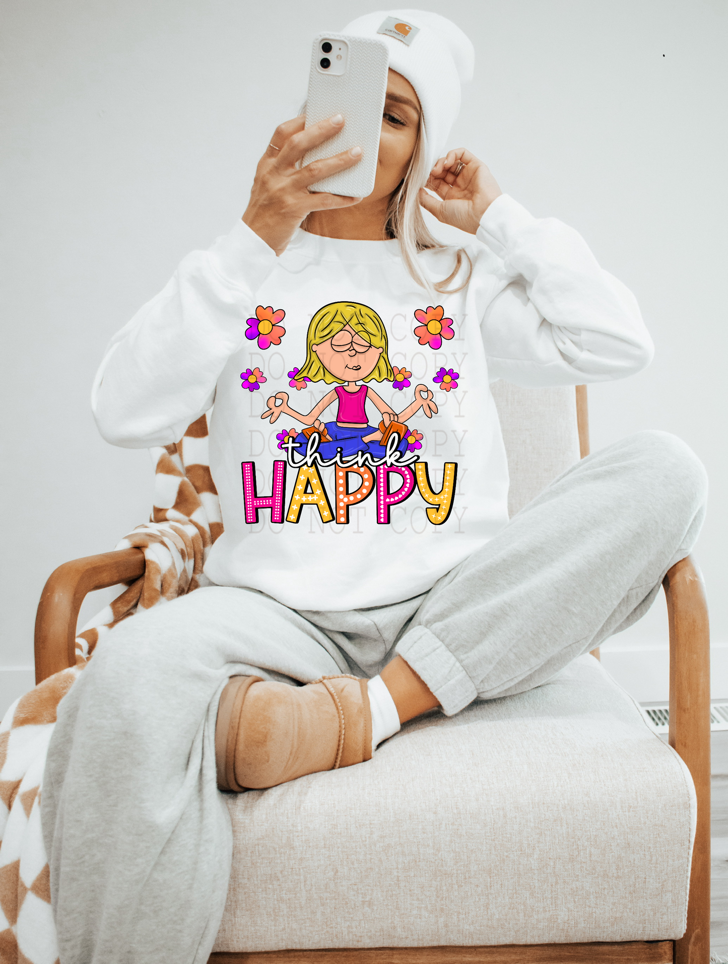 Think Happy Tee