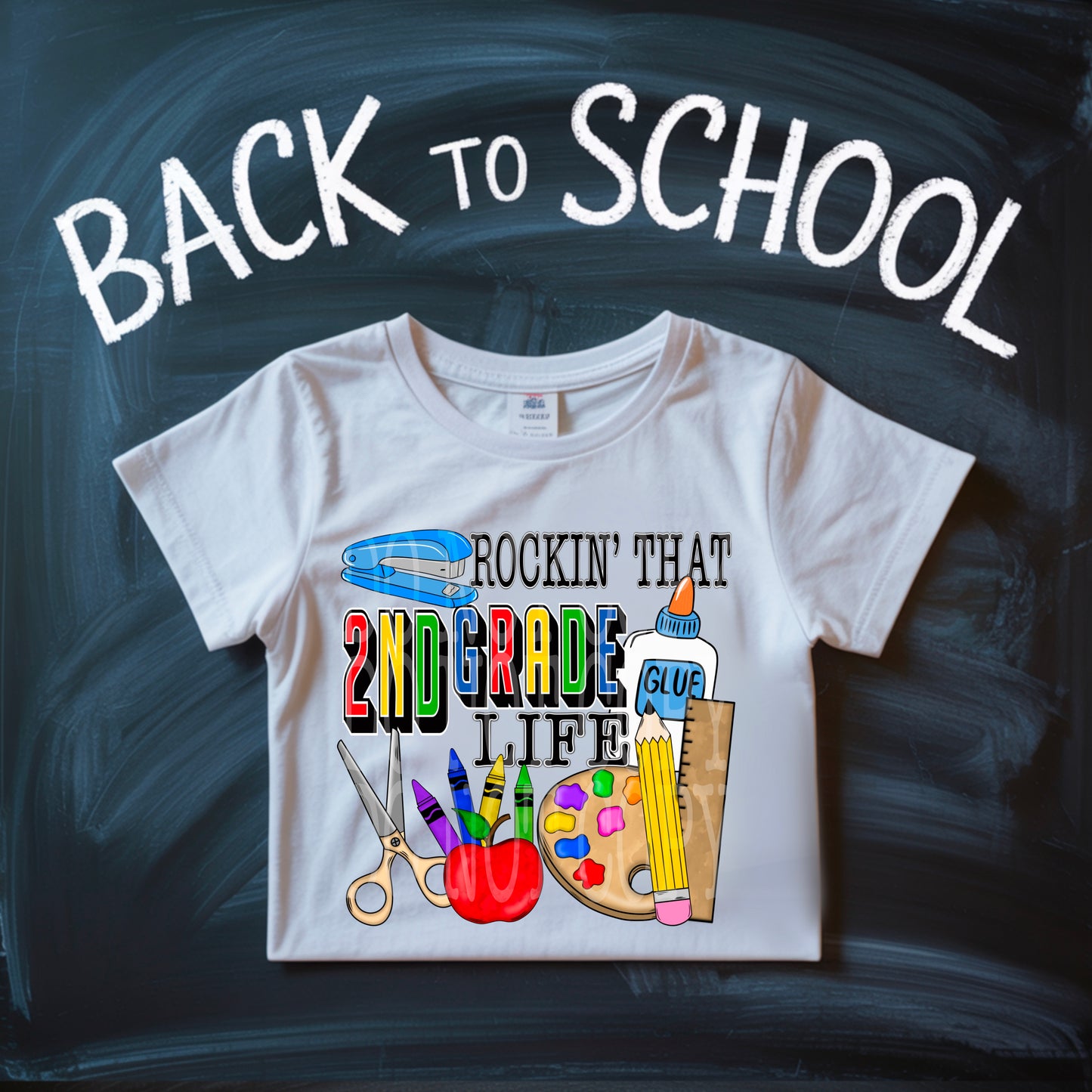 Rockin That 2nd Grade Life Tee