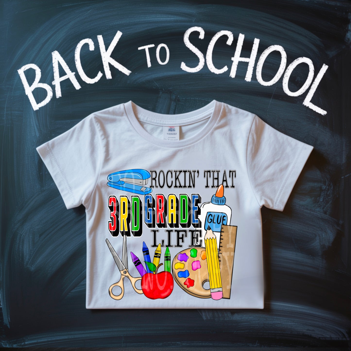 Rockin That 3rd Grade Life Tee