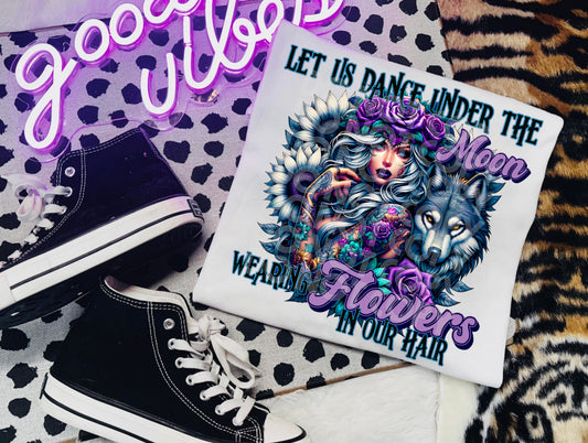 Let Us Dance Under The Moon DTF