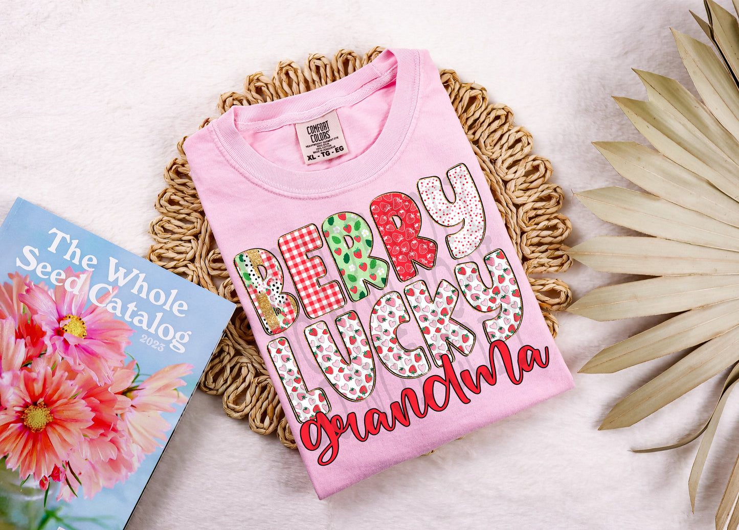 Berry Lucky Grandma Tee