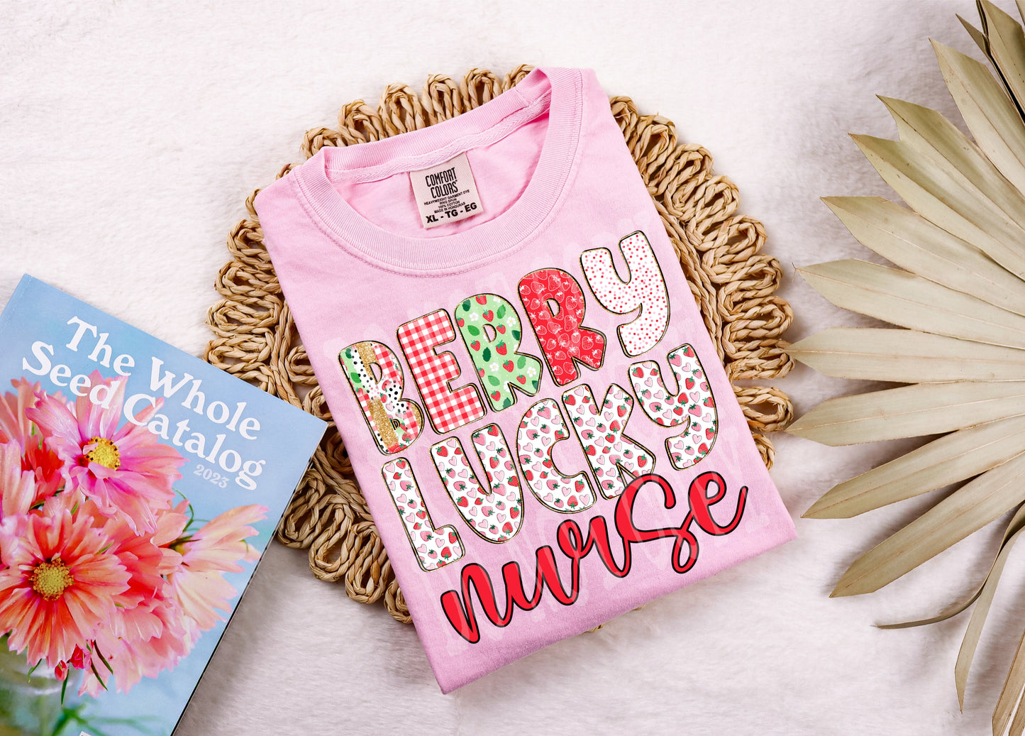 Berry Lucky Nurse Tee