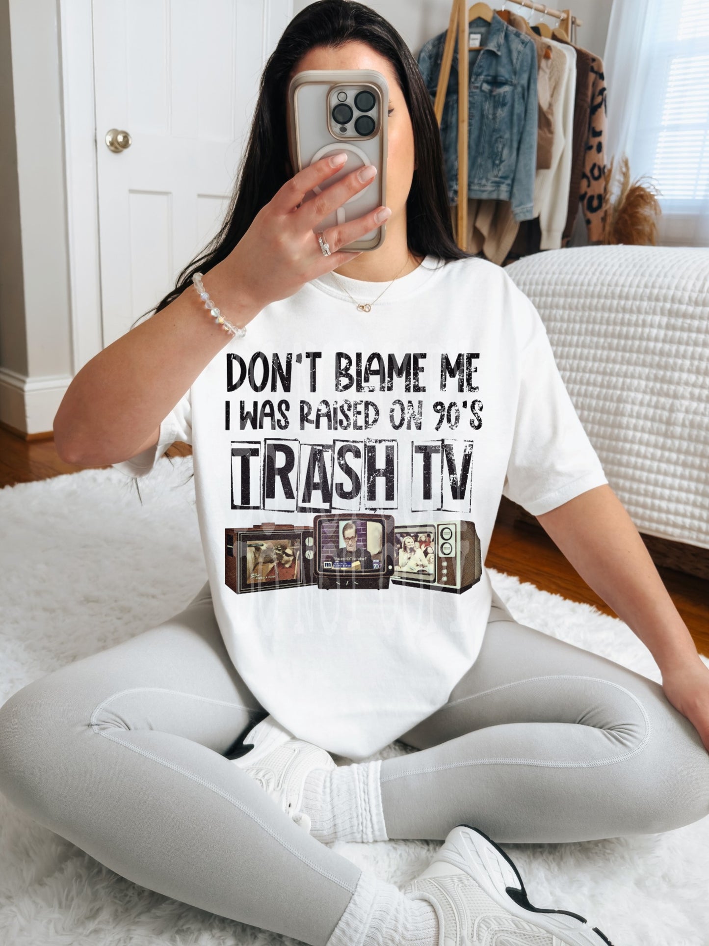 Raised On Trash TV Tee
