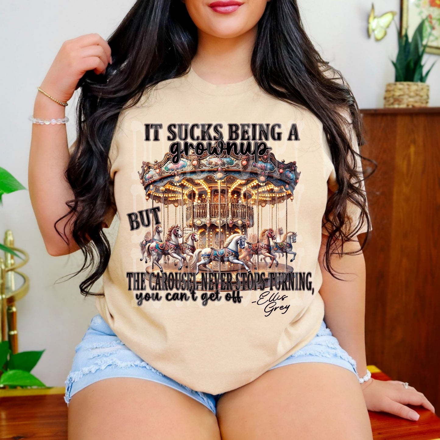 The Carousel Never Stops Turning Tee