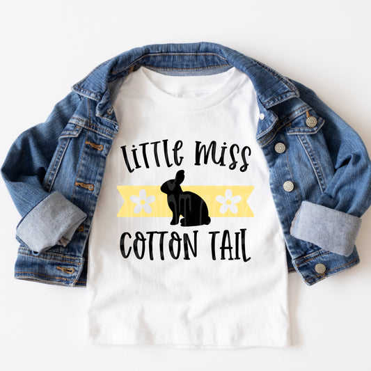 Little Miss Cottontail DTF