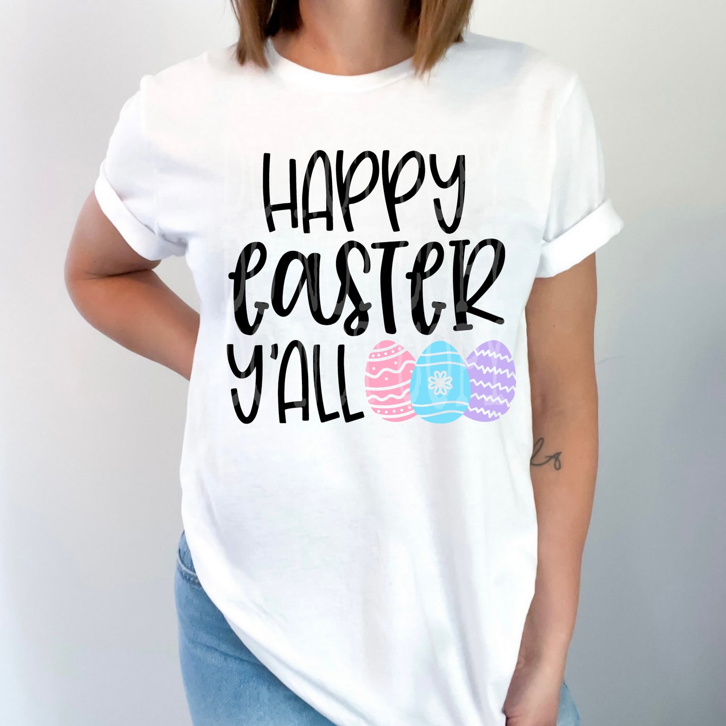 Happy Easter Yall Tee