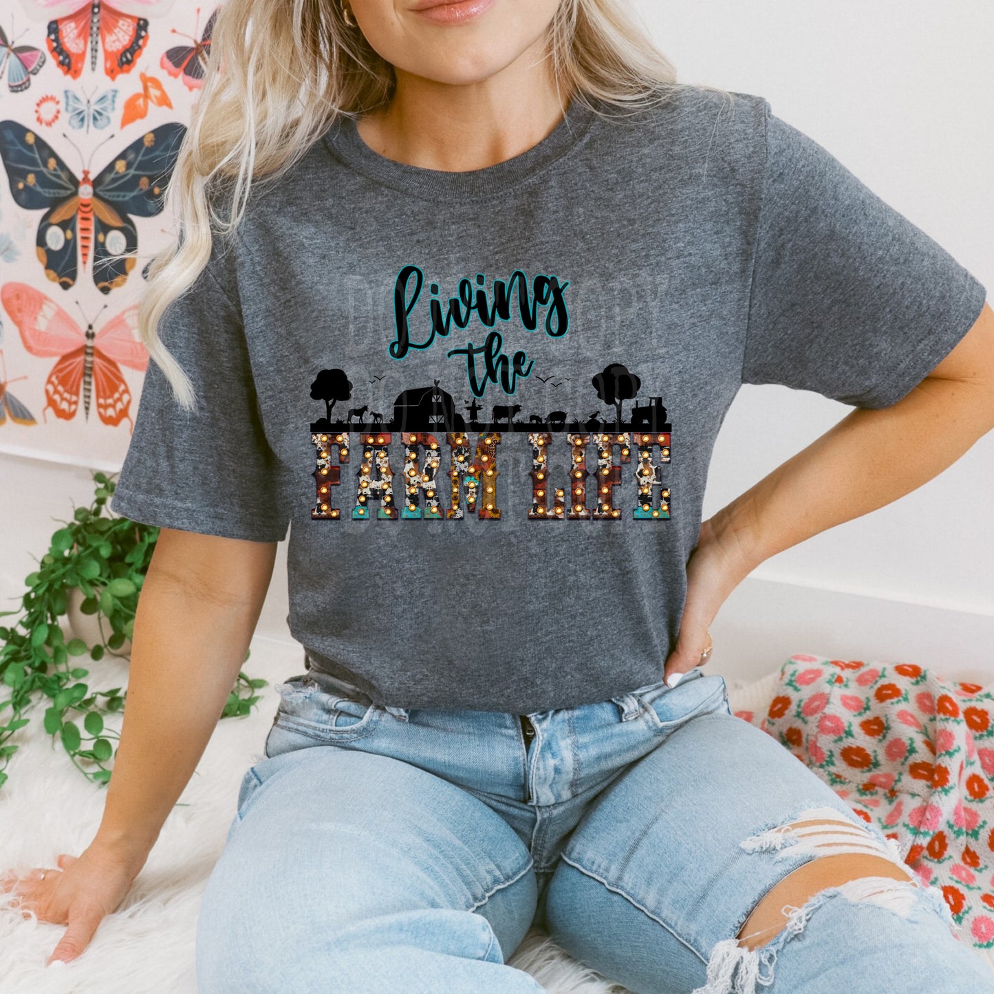 Living The Farm Life Tee