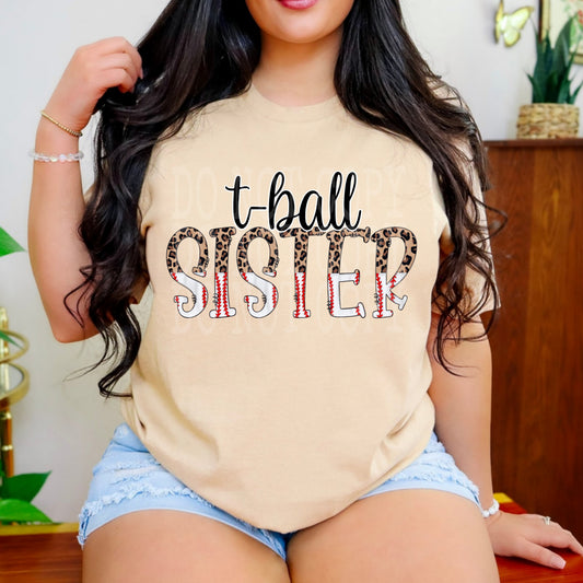 T-Ball Sister DTF
