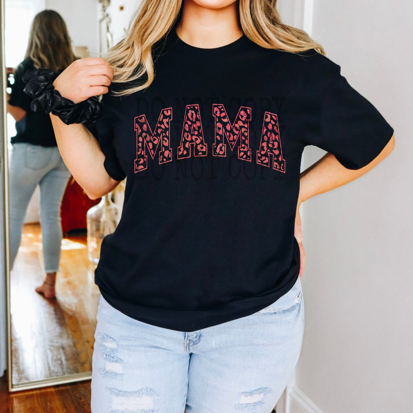 Mama Leopard 3 Tee