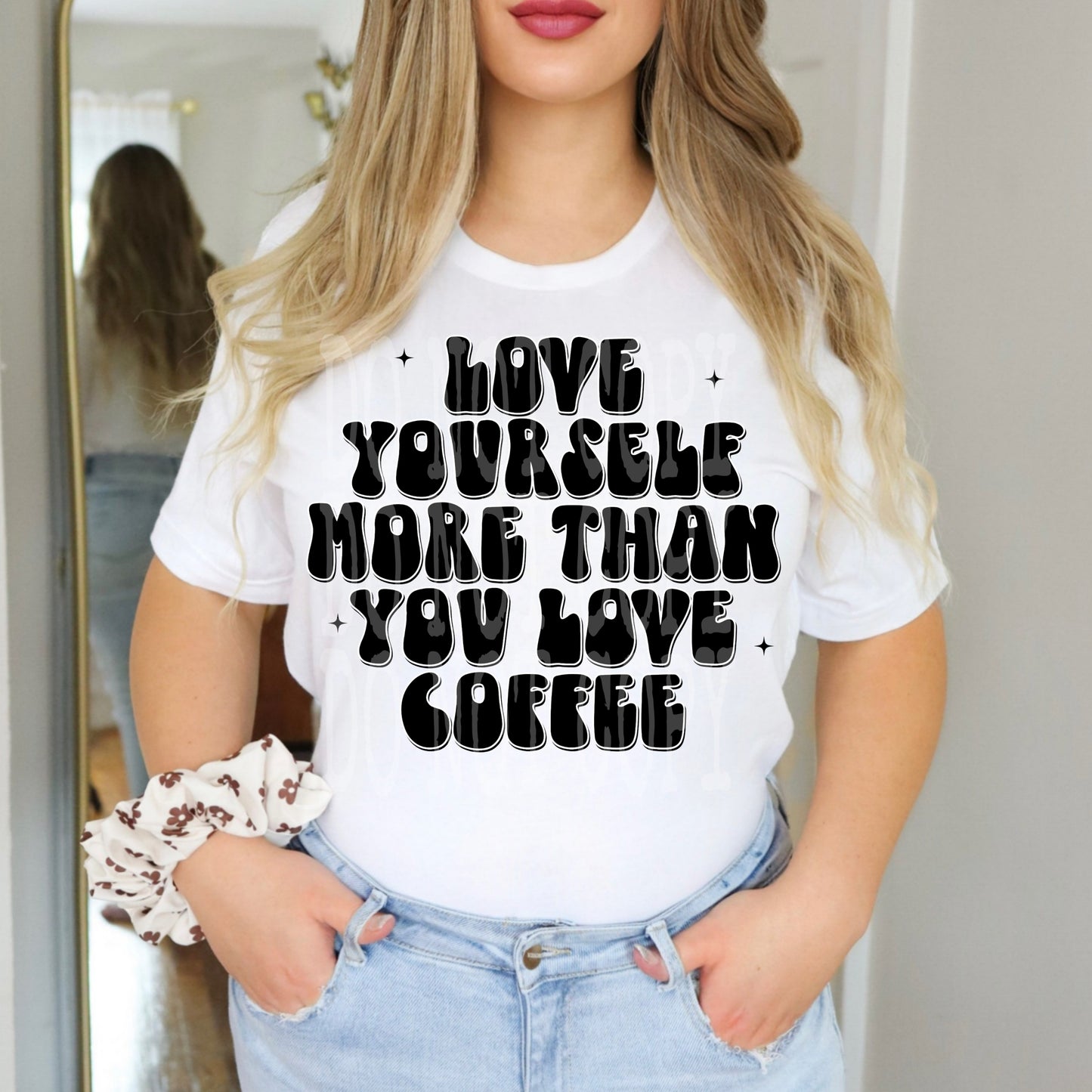 More Than You Love Coffee Tee