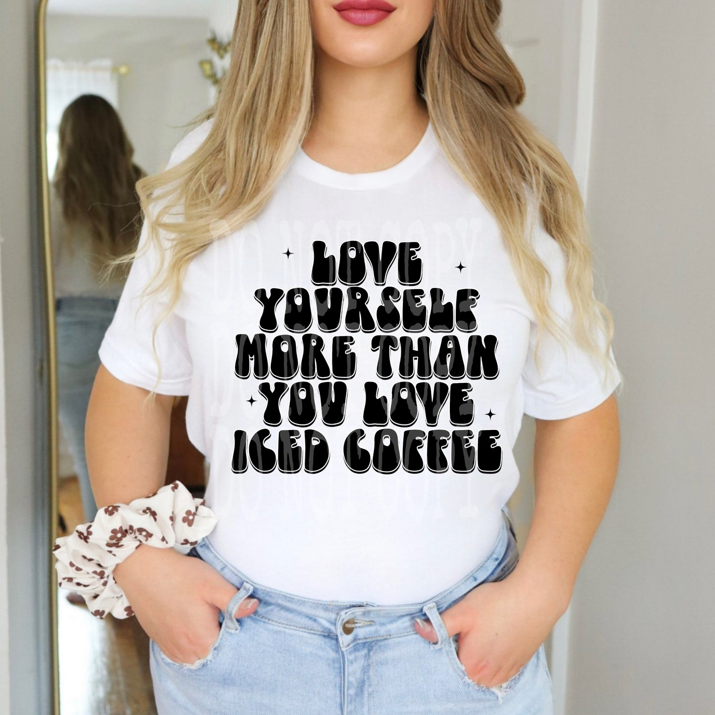 More Than You Love Iced Coffee Tee