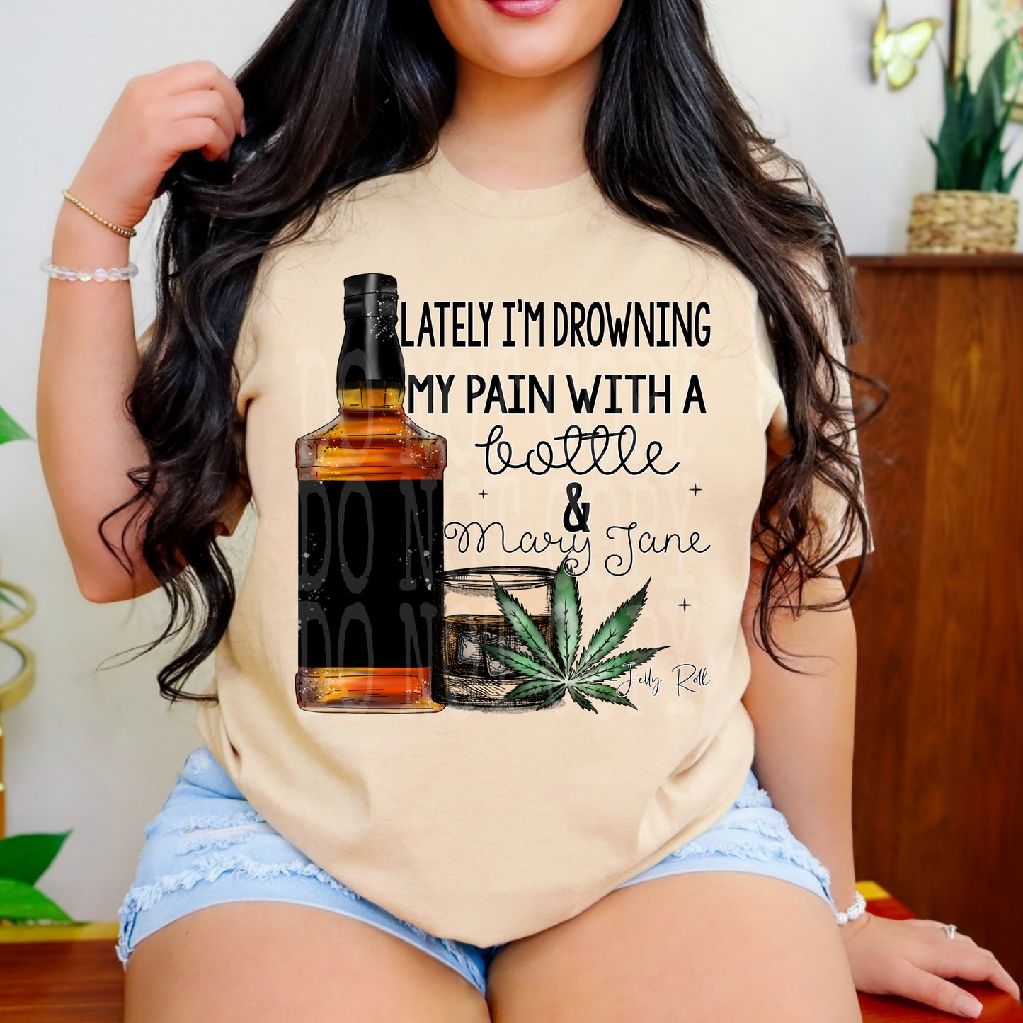 A Bottle & Mary Jane Tee