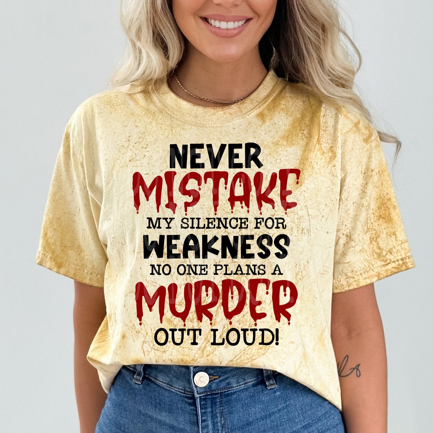 Never Mistake Tee