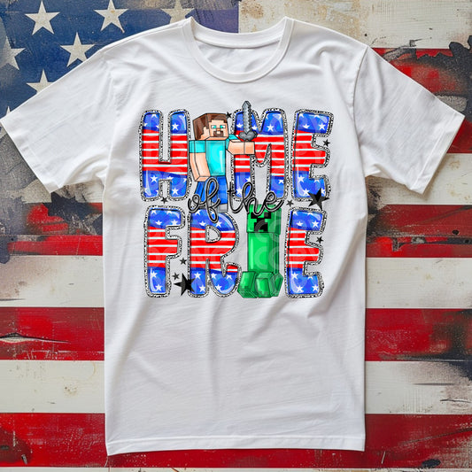 Home Of The Free Mine Tee