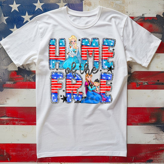 Home Of The Free Froze Tee