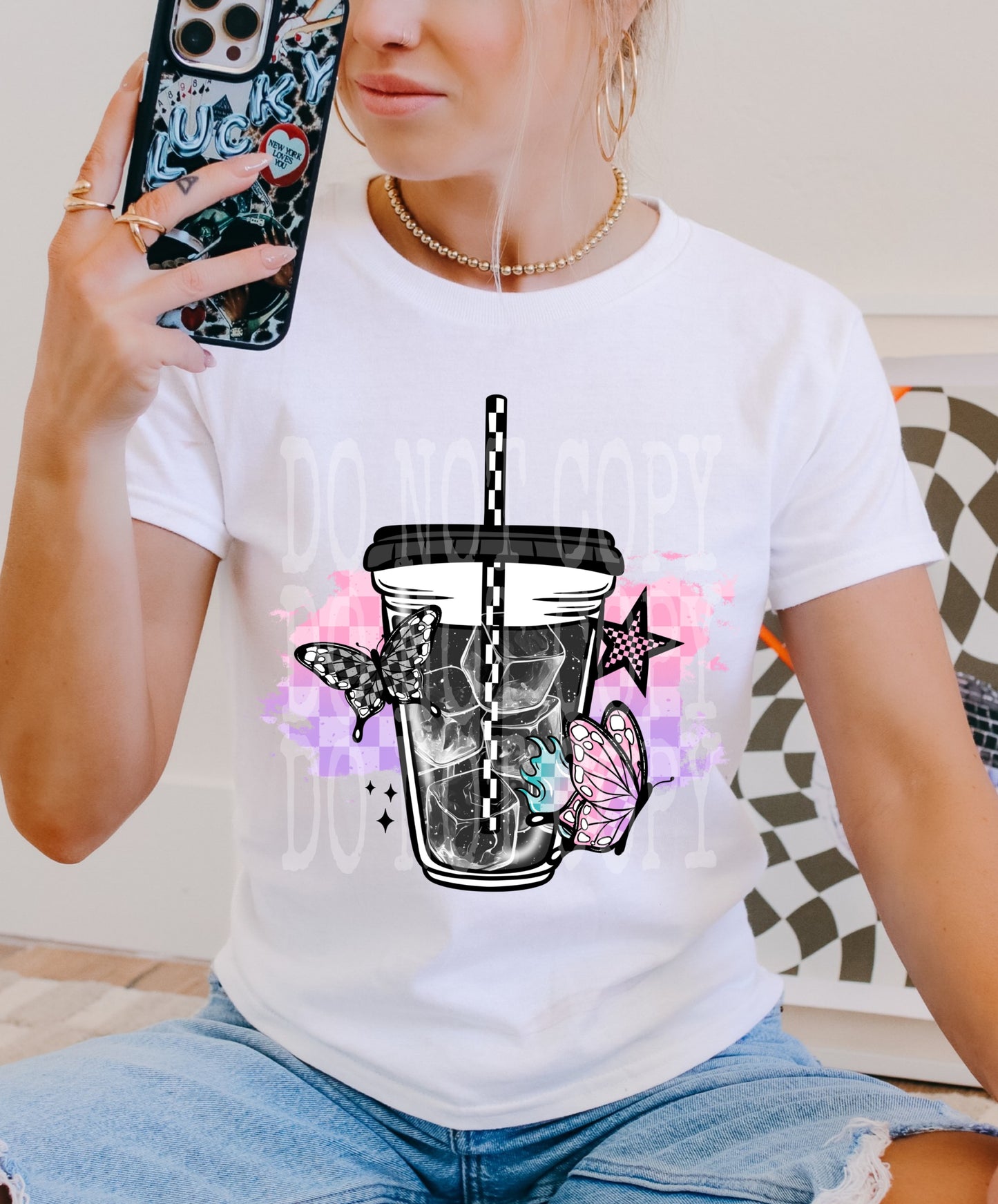 Neon Summer Drink Tee