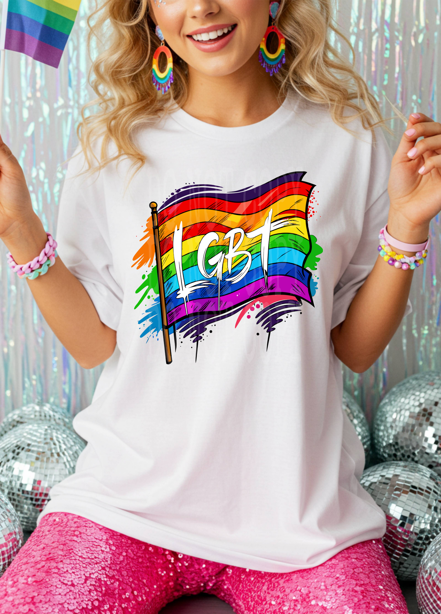 LGBT Flag Tee
