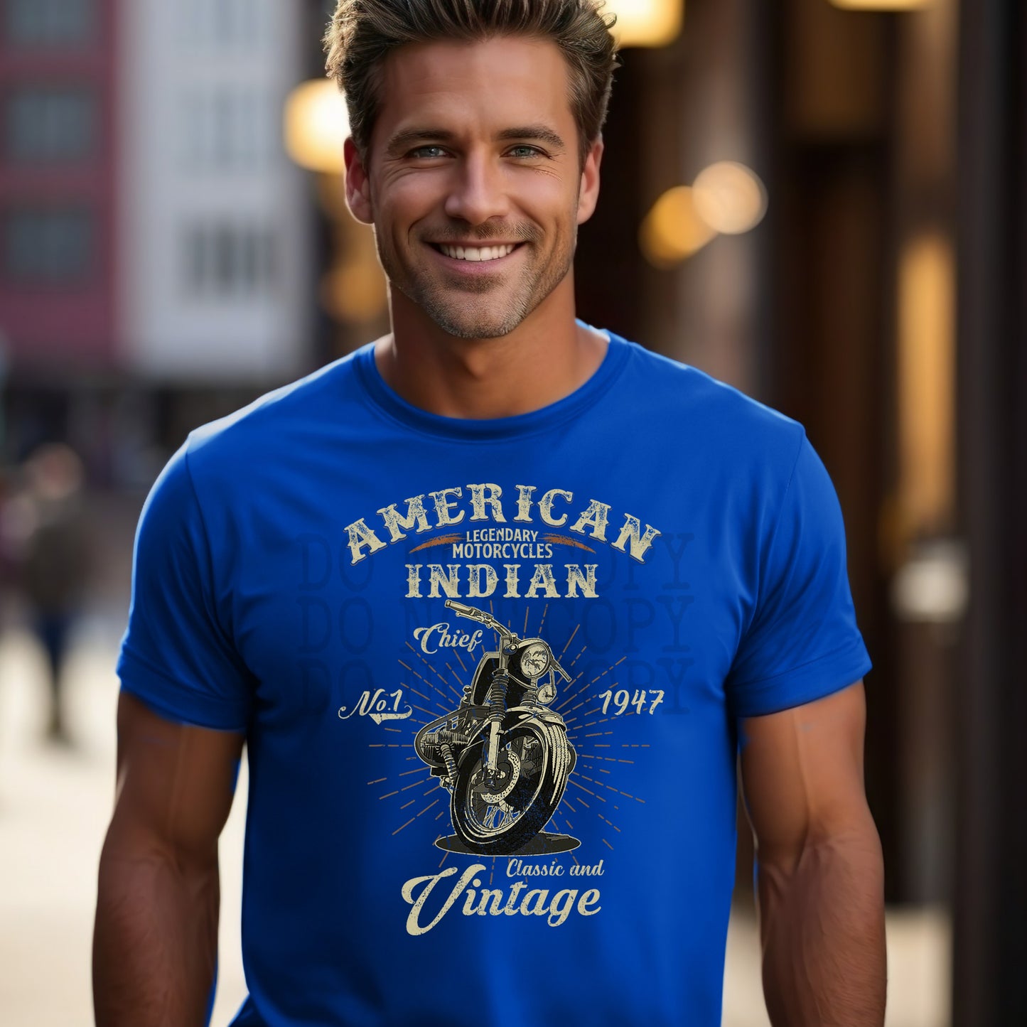 Vintage Indian Motorcycles Tee