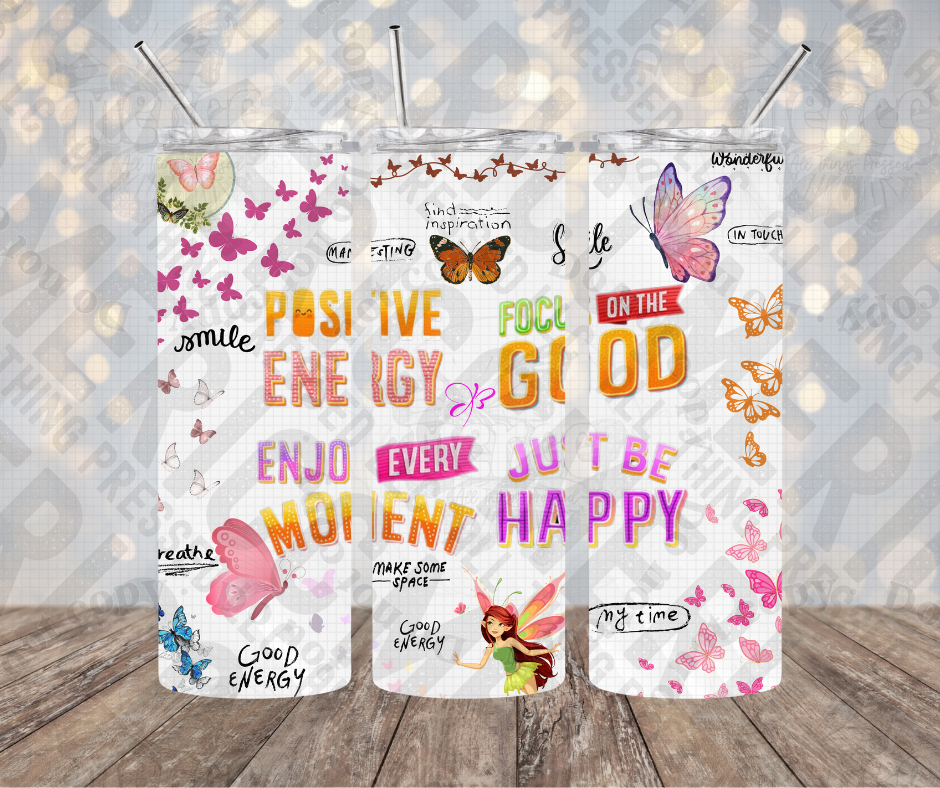 20oz | 30oz Positive Energy Tumbler 0081