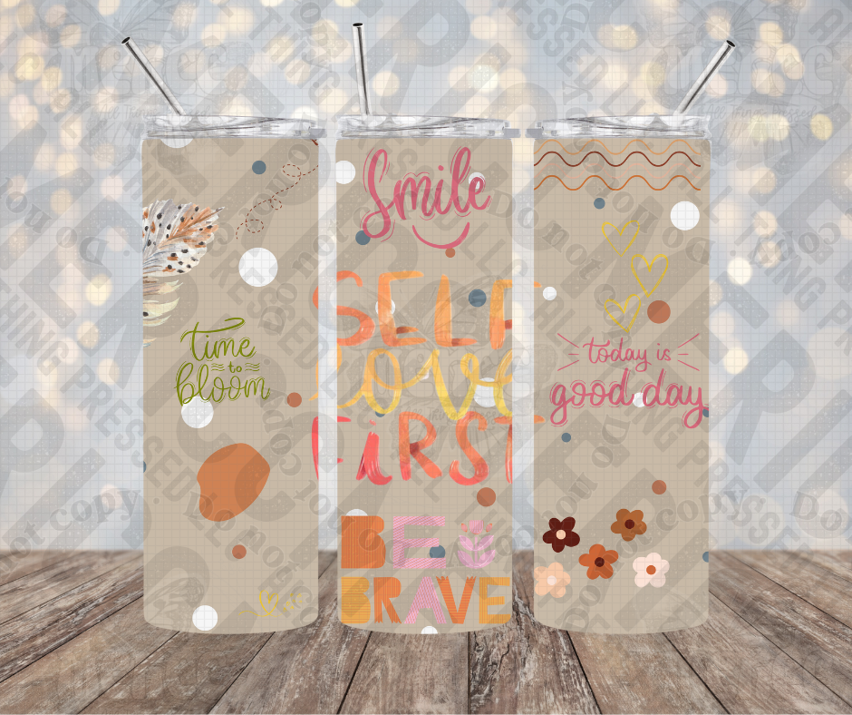 20oz | 30oz Self Love First Tumbler 0084