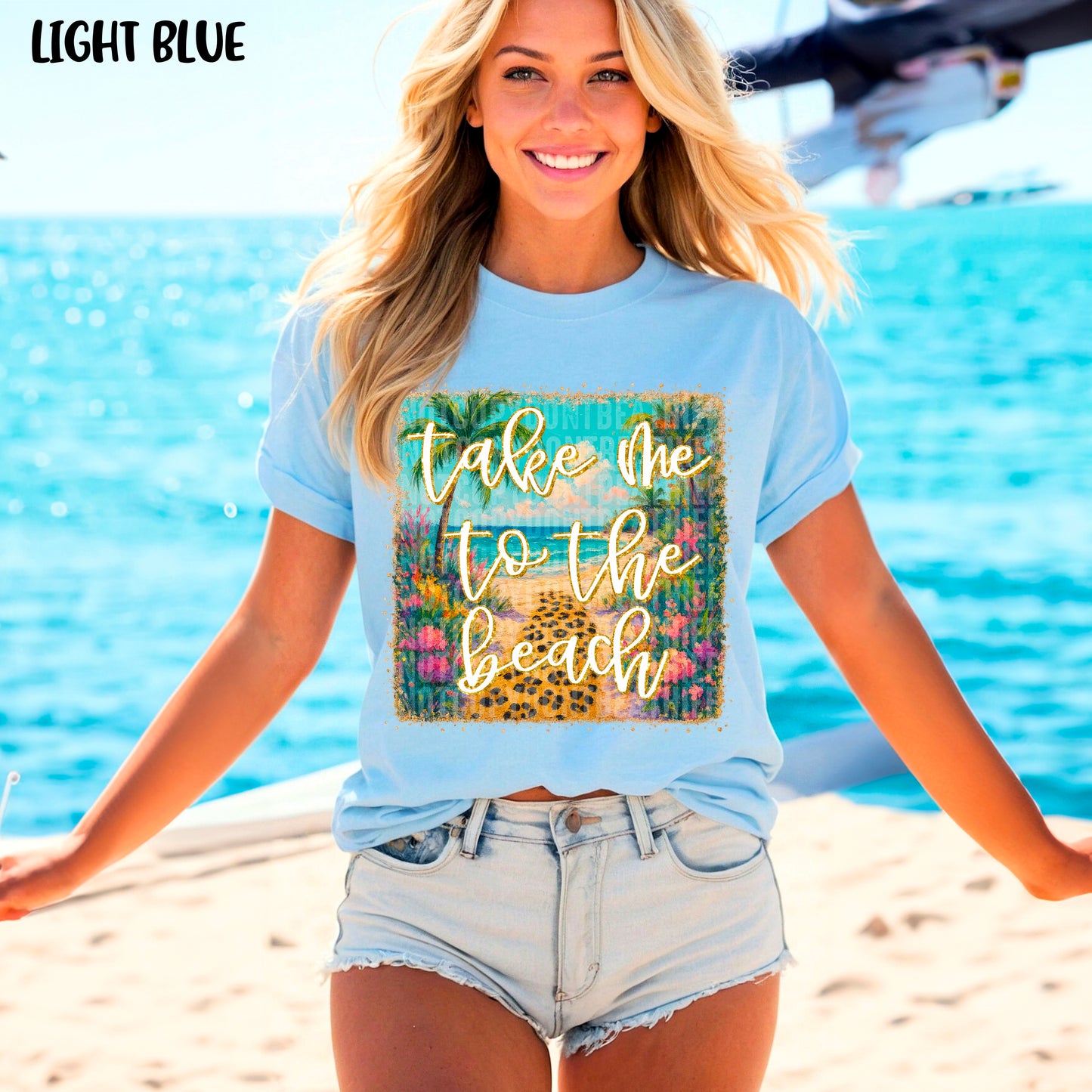 Take Me To The Beach Tee