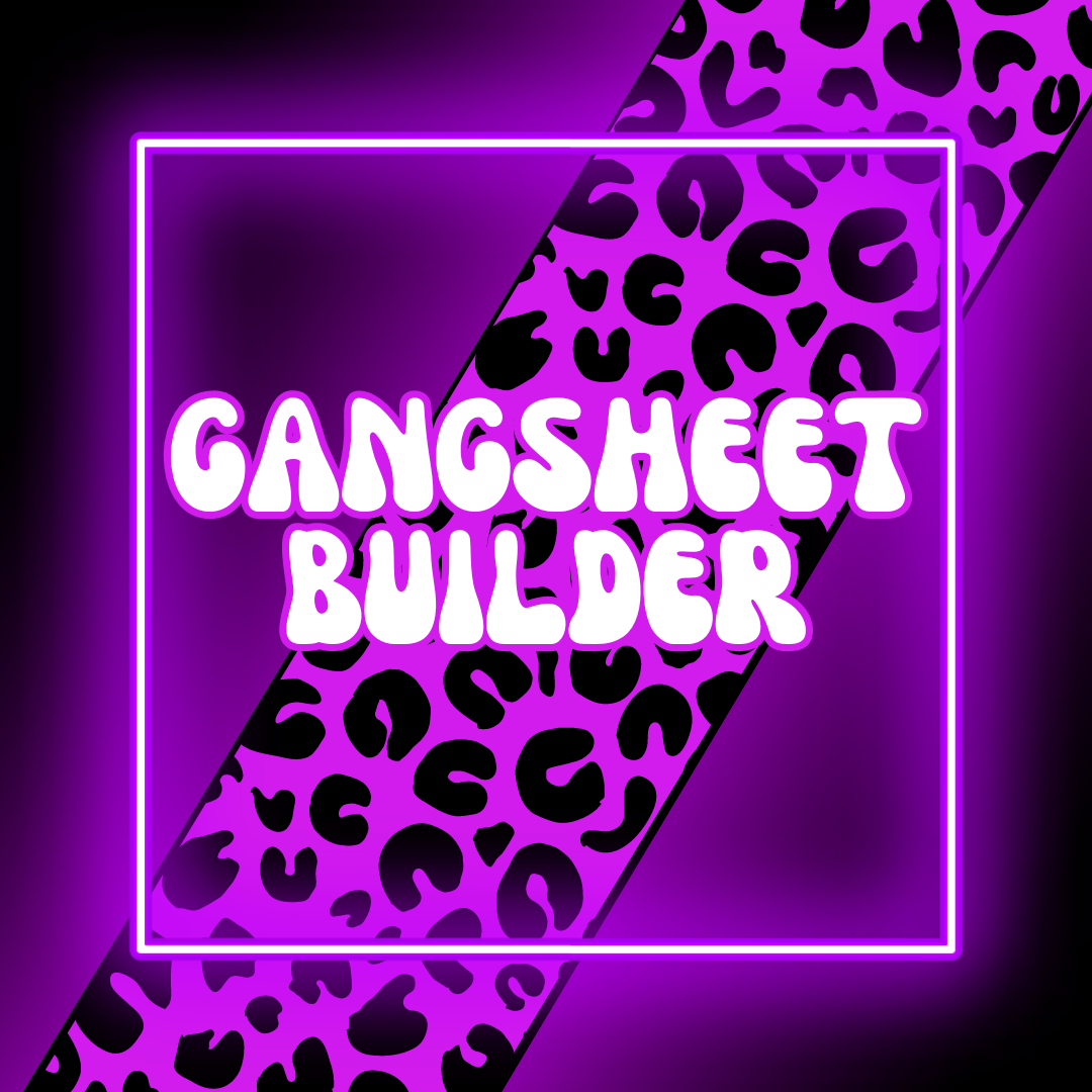 Glitter DTF Gang Sheet Builder