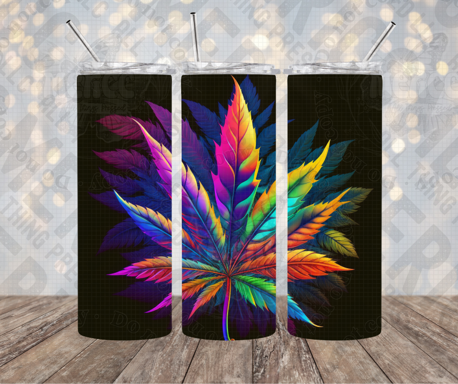 20oz | 30oz Psychedelic Weed Tumbler 0069