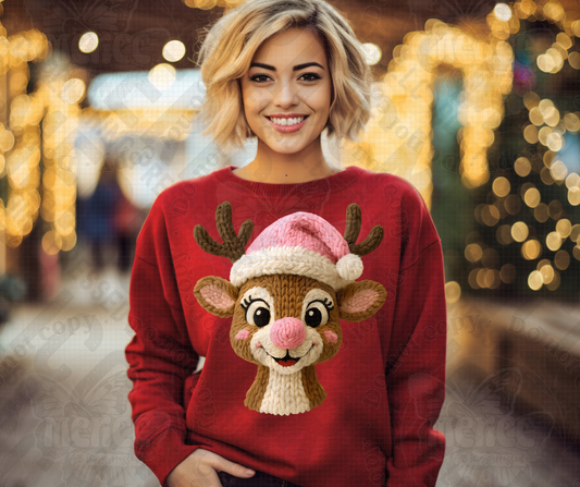 Christmas Reindeer DTF