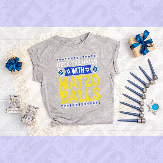 Hanukkah Matzo Balls DTF