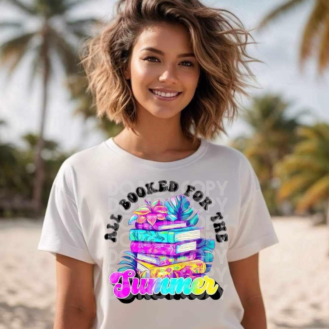 All Booked For The Summer Tee