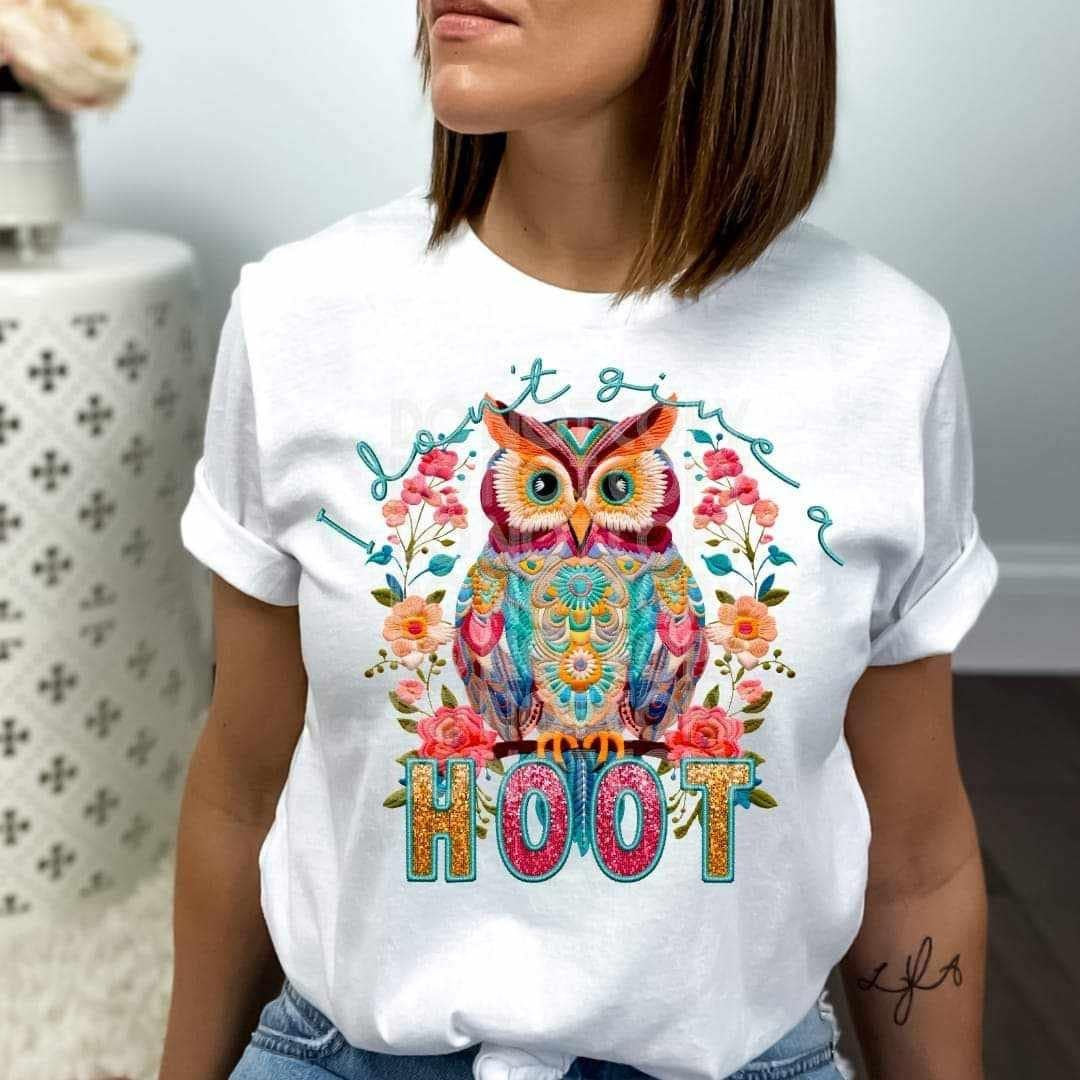 I Don’t Give A Hoot Owl Tee